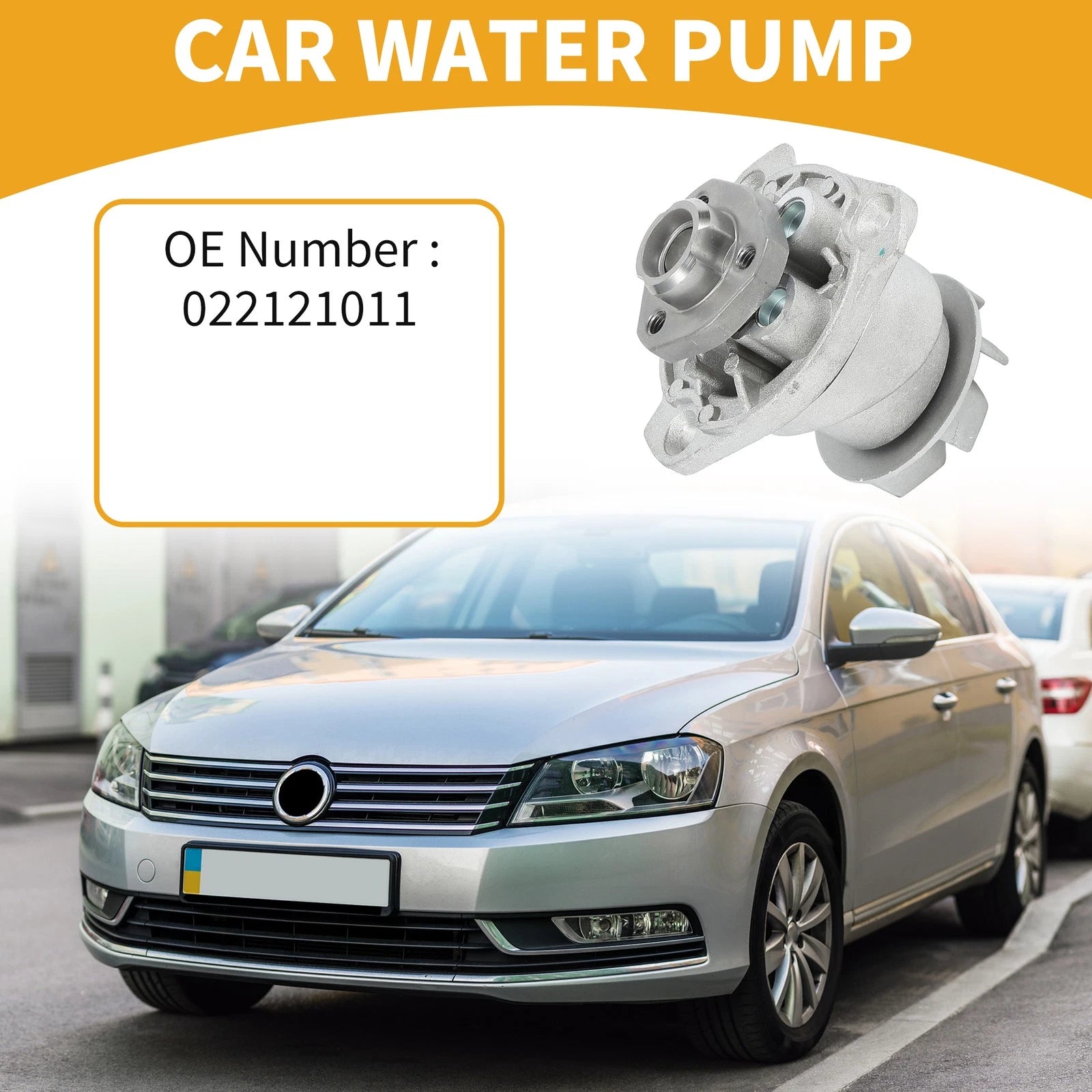 Water Pump Replacement for Audi A3 2006–2009 for Porsche Cayenne 2004–2006