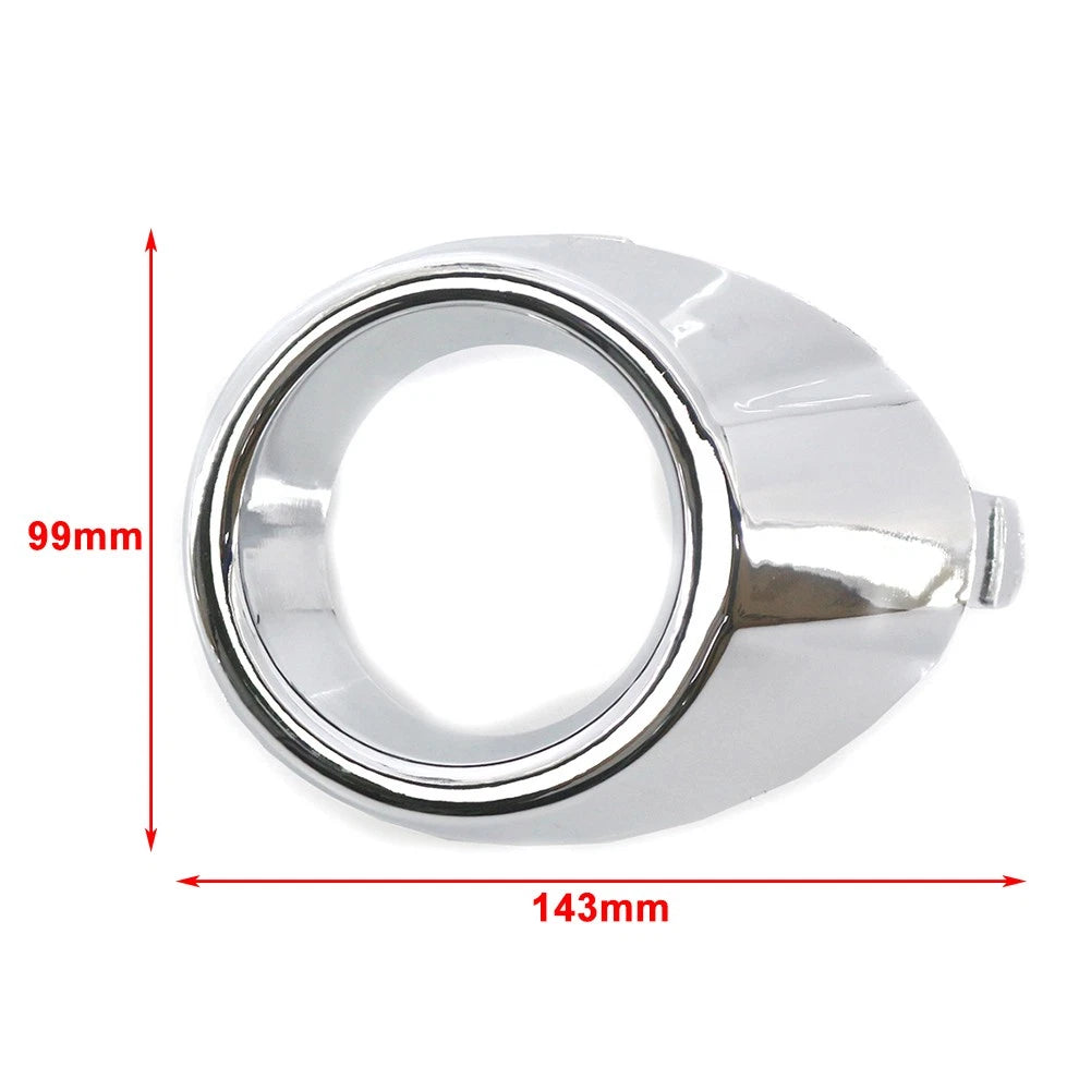 Fog Light Frame Cover Trim for Ford Fiesta (2008–2012) Chrome Left