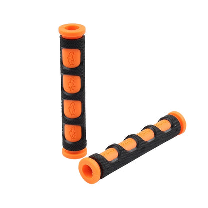 2X Rubber Brake Clutch Handle Bar Grips Lever Sleeve Cover - Universal Orange