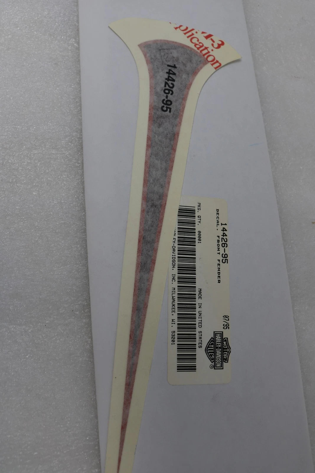 Front Fender for Harley-Davidson FXSTSB Springer Bad Boy (1995) 14426-95