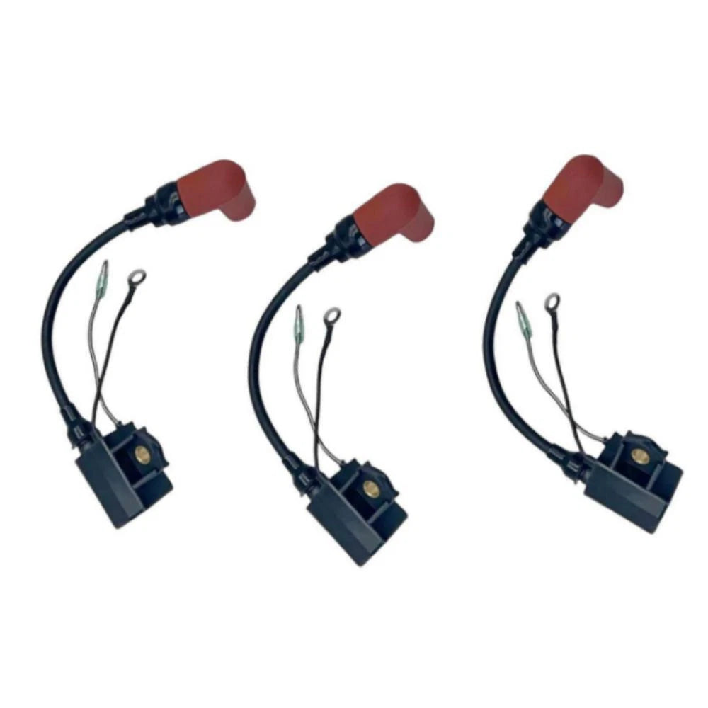 Set of 3 Ignition Coils for Yamaha Outboard 60HP 70HP 75HP 85HP 90HP (2T) 697-85570-00