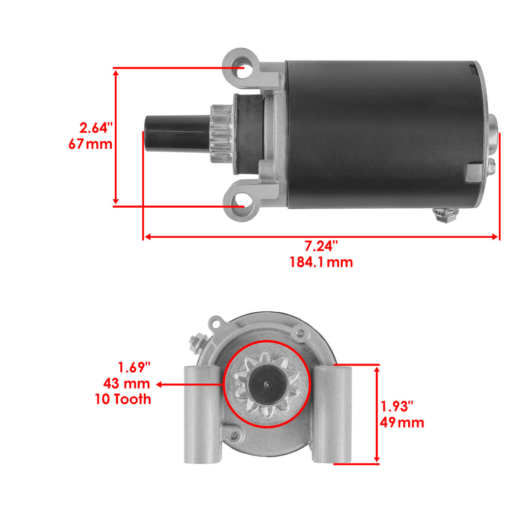 Starter Replacement for John Deere 300 Series (2007–2012)