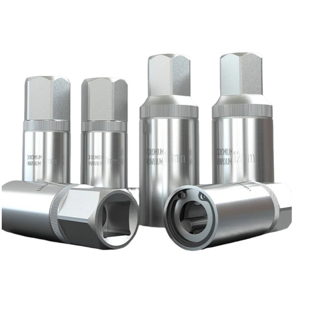 Stud Remover Installer Kit 6mm to 12mm with Roller Bearings for Universal Use