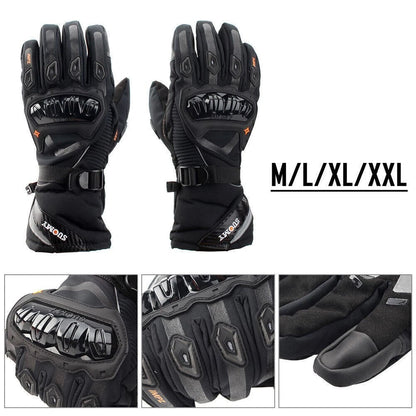 Rider Protective Gloves for Motorcycle (Touch Screen, Winter, Waterproof)