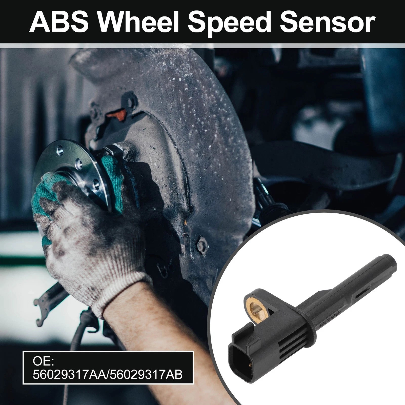 ABS Wheel Speed Sensor Replacement for Chrysler Aspen (2007–2009) Rear Left Right