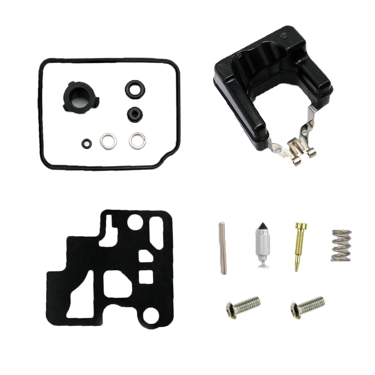 Carburetor Repair Kit for Yamaha 4 Str 2.5HP F2.5 A B Outboard Motor (N/A)