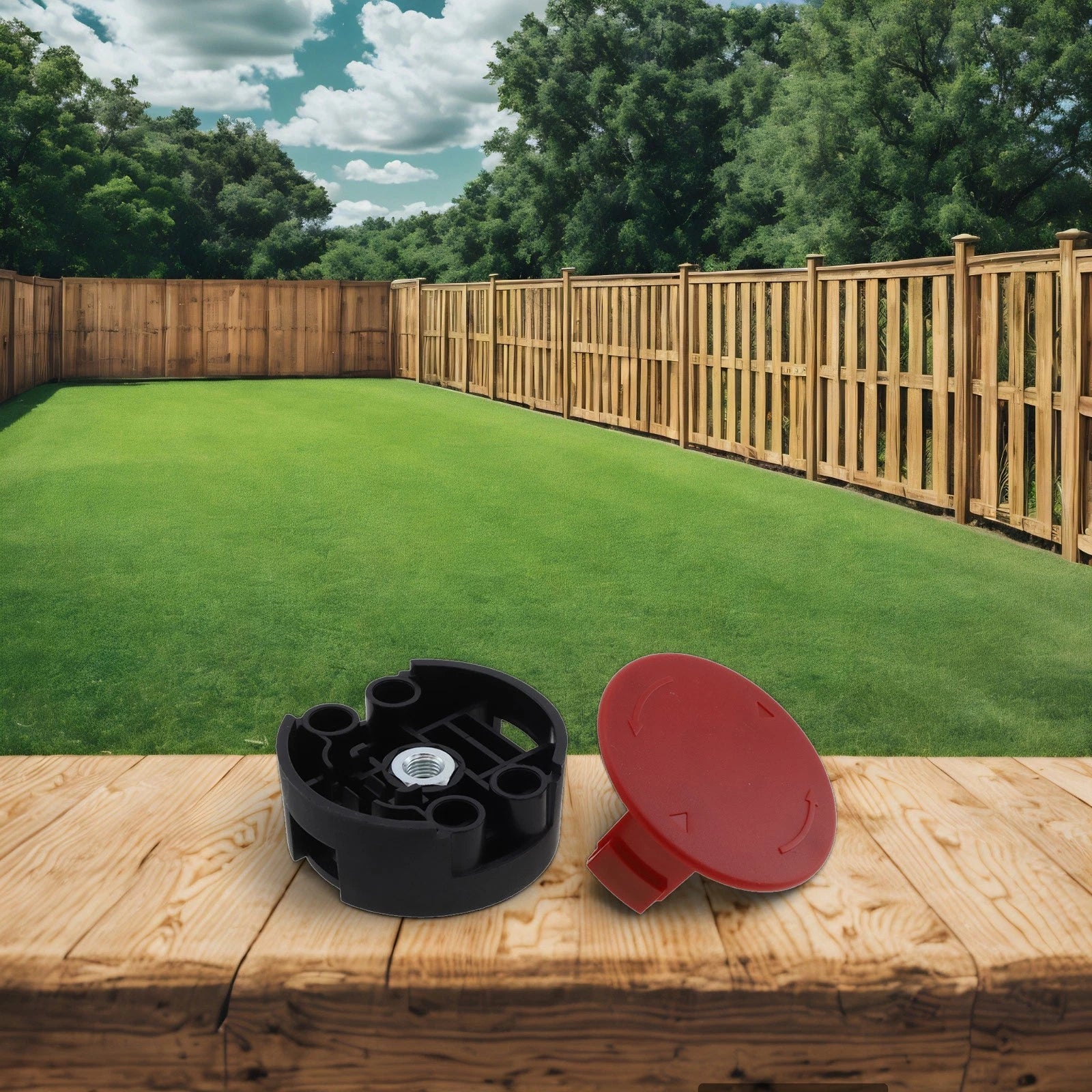Spool Cover Cutting Head for Garden Equipment (Plastic)