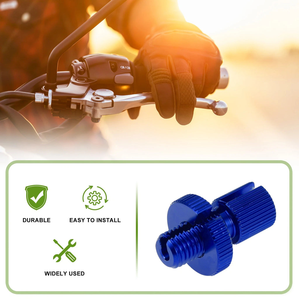 Clutch Cable Adjuster Screws Kit for Motorcycle M10 (Blue) (2000–2025)