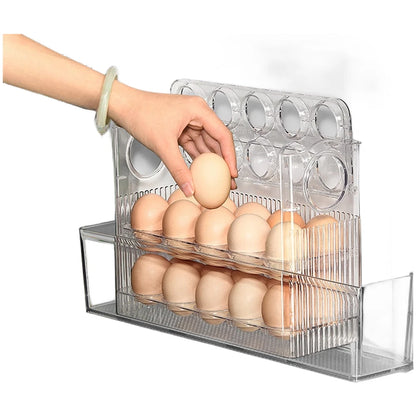 30 Egg Vertical Holder for Fridge Door (26x10x20cm)