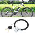 Portable Bicycle Lock Ring Cable Anti Theft 42cm for Universal Bike (2000–2025)