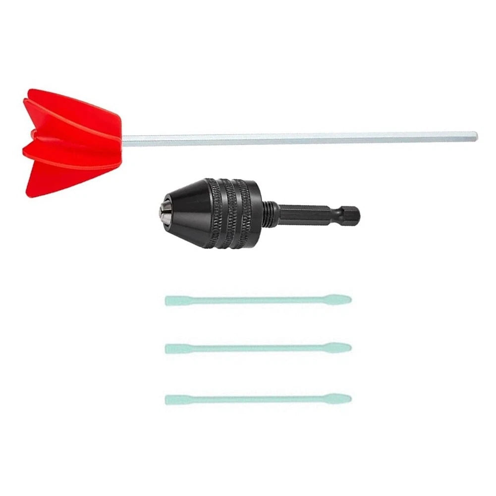 2 Piece Propeller Paint Mixer with Hexagonal Shaft for Efficient Mixing