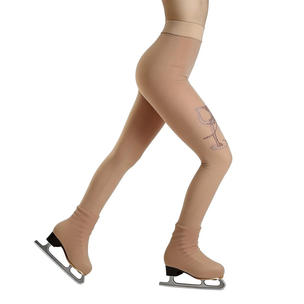 Women's Professional Skating Pants High Stretch Breathable Training Leggings