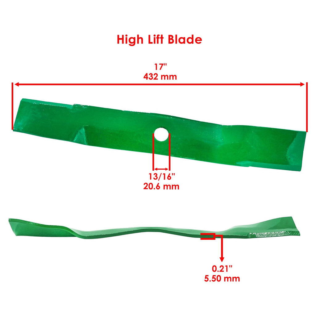 Deck Spindle with Blade Pulley and Belt for John Deere X530 X534 (48") (1997–2003)