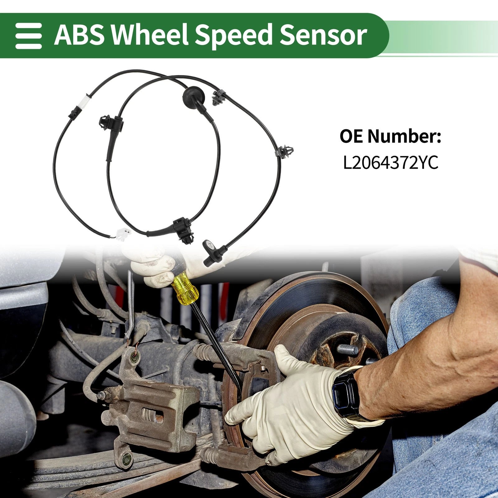 ABS Wheel Speed Sensor Replacement for Mazda CX-9 (2007–2015)
