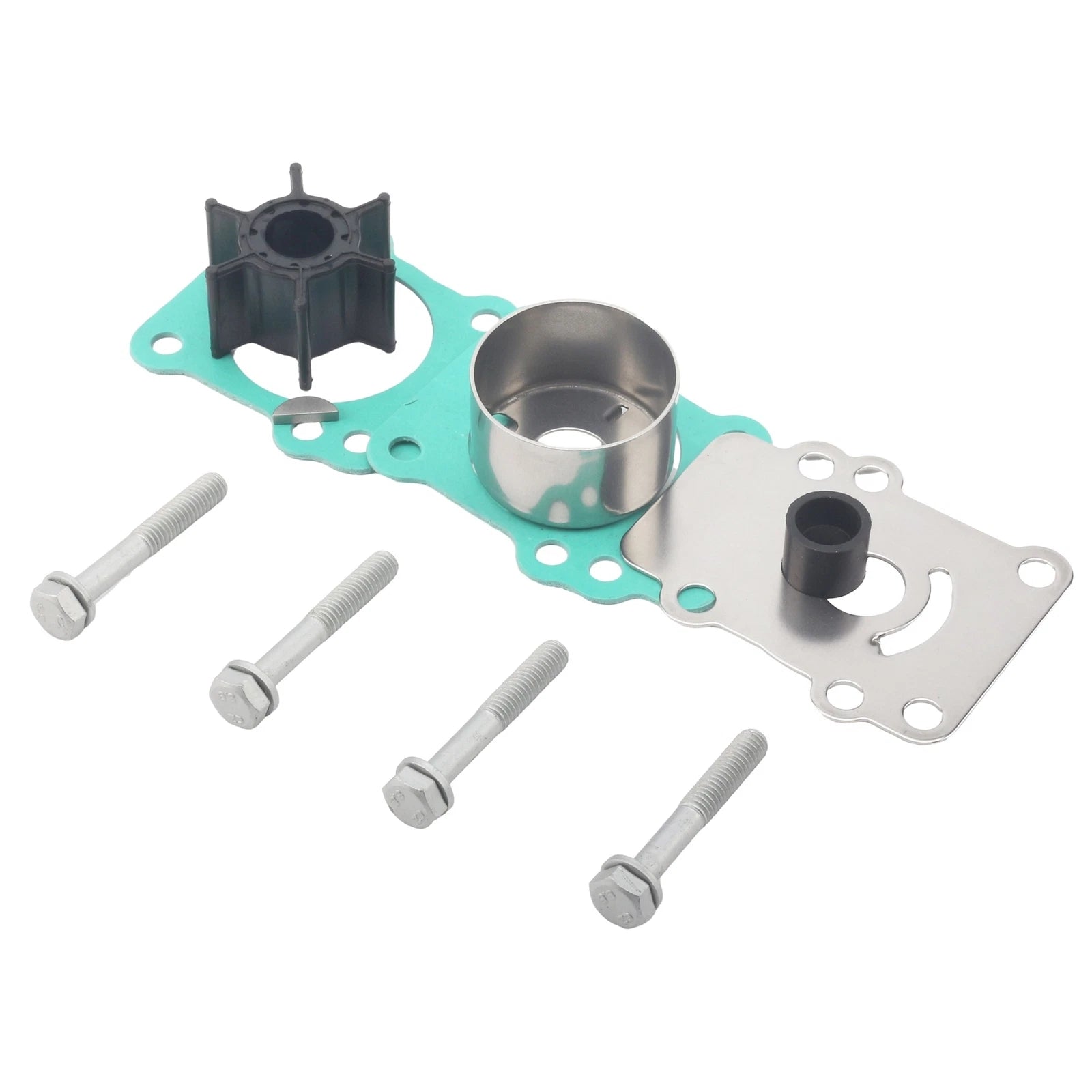 Water Pump Repair Kit for Yamaha 9.9 15 HP Outboard Motor (Fits )