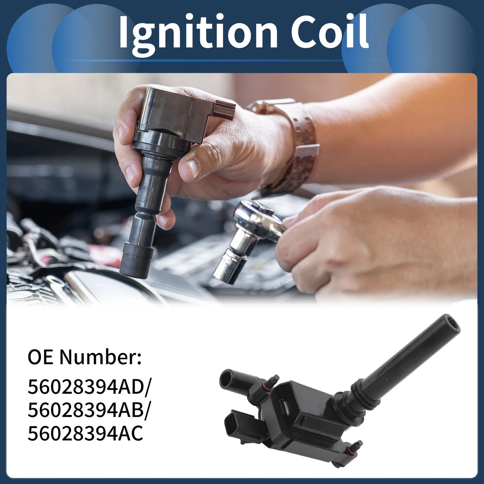 Ignition Coil Pack Replacement for Dodge Ram 1500 (2003–2005)