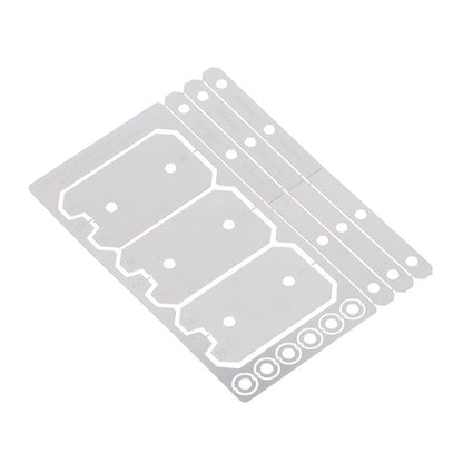 Anti-Rust Metal Etching Saw Blade Set for Universal Use