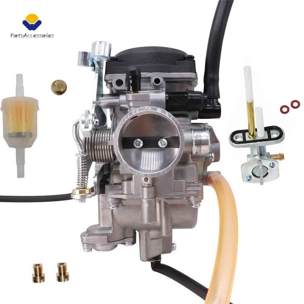 Carburetor & Fuel Petcock Switch for Kawasaki Vulcan 1500 VN1500 (1996–2005)