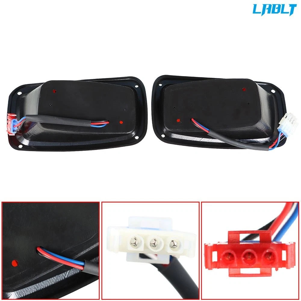 2X LED Rear Tail Lights for EZGO TXT ST (12V)