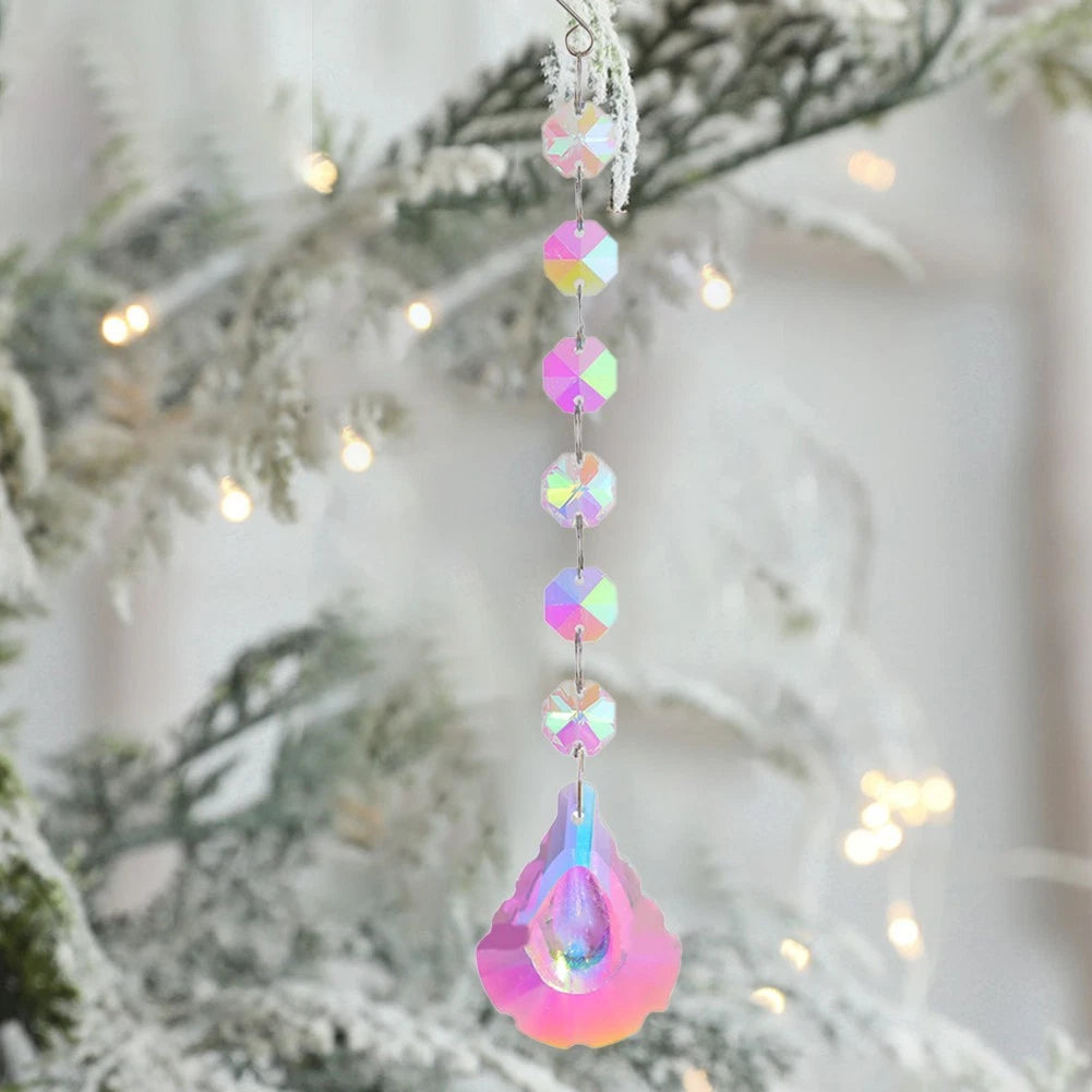 3PCS Crystal Sun Catcher Pendant for Window Decoration