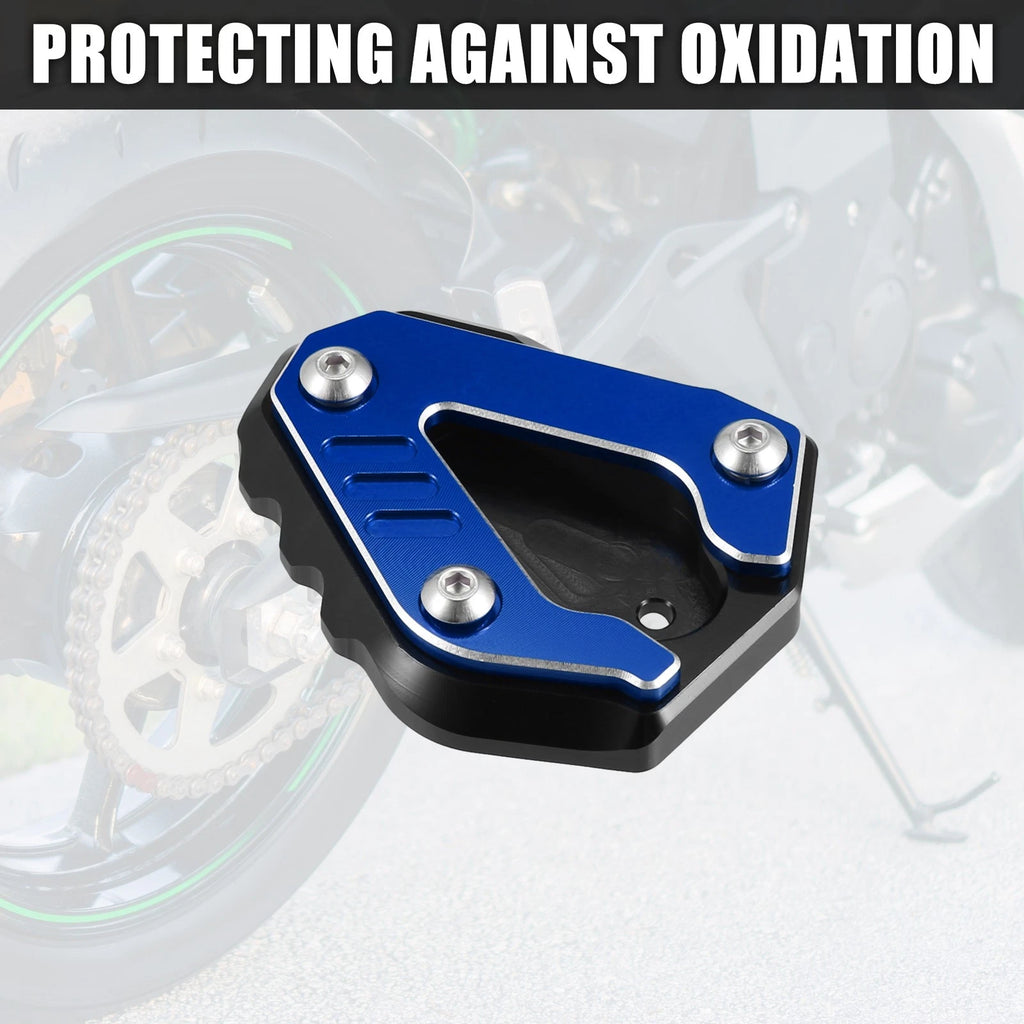 Aluminum Alloy Kickstand Pad Replacement Set for BMW S1000RR (2019–2023)