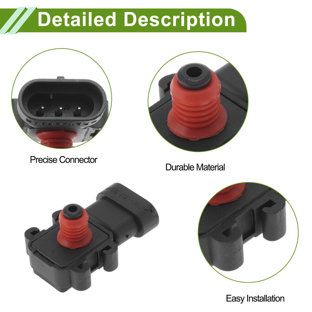 Manifold Absolute Pressure MAP Sensor Replacement for Chevrolet Express 2500 (2003–2023)