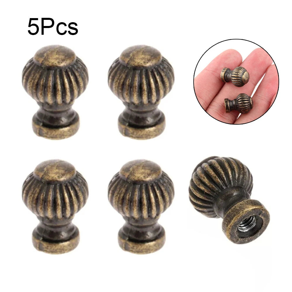 5X Vintage Drawer Knob Cabinet Pulls for Jewelry Box Door Handle