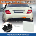 Rear Tow Hook Cover Replacement for Mercedes-Benz C-Class W204 (2012–2015)