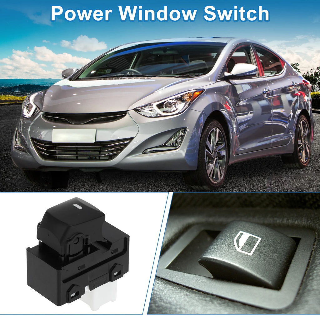 Passenger Side Power Window Switch Replacement for Hyundai Elantra (2017–2024)