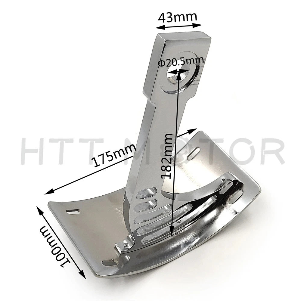 Side Mount License Plate Bracket for Yamaha Warrior/V-Max (1999–2009)