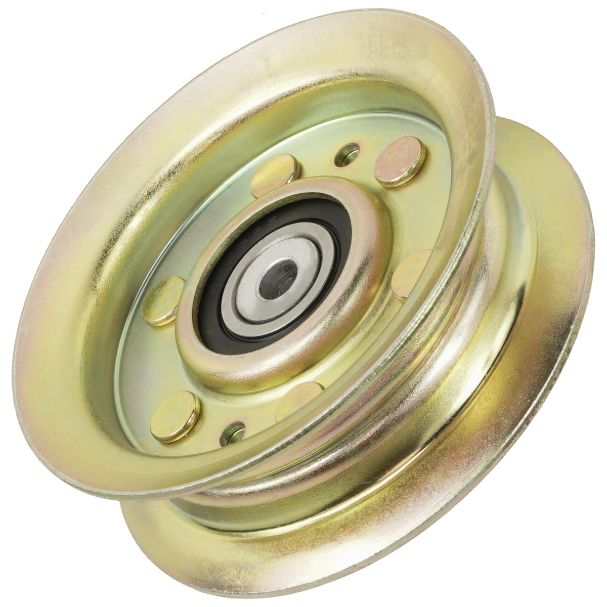 Flat Idler Pulley Replacement for John Deere LT155 LT166 LTR180 38 42 48 Deck (1995–2003)