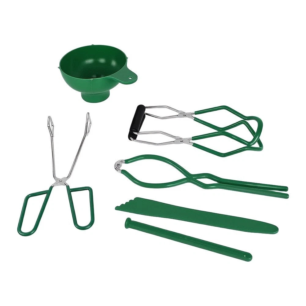 Canning Tool Bundle for Lifter Jar Clamp Steaming Rack Tongs