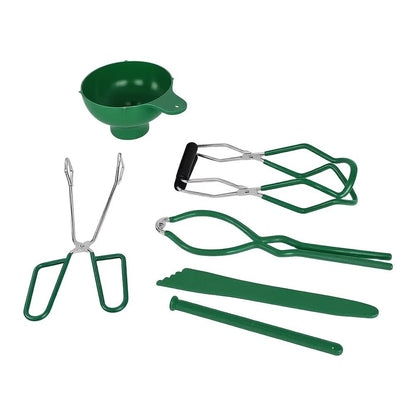Canning Tool Bundle for Lifter Jar Clamp Steaming Rack Tongs