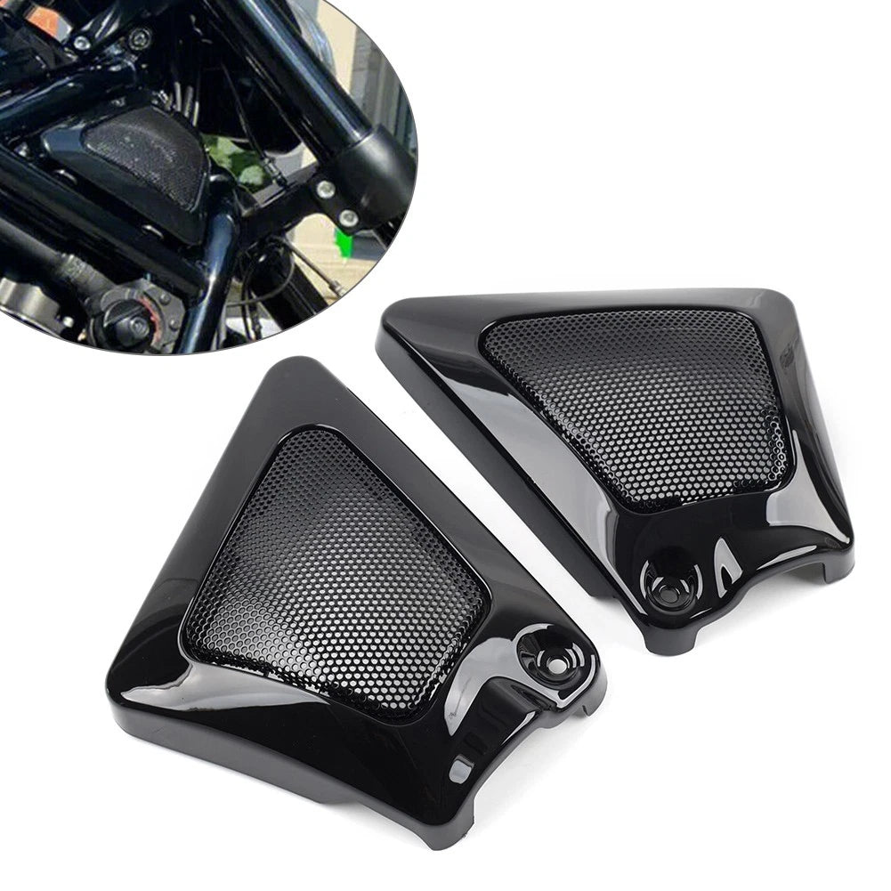 Pair Airbox Frame Neck Side Intake Covers for Harley V-Rod (2002–2017)