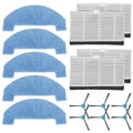 Comprehensive Mop Cloths & Side Brushes for Honor Choice Robot Cleaner M1