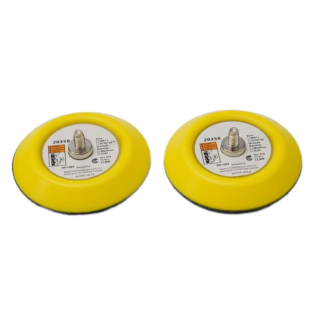 2X Sanding Pad 75mm for DA Air & Power Sanders