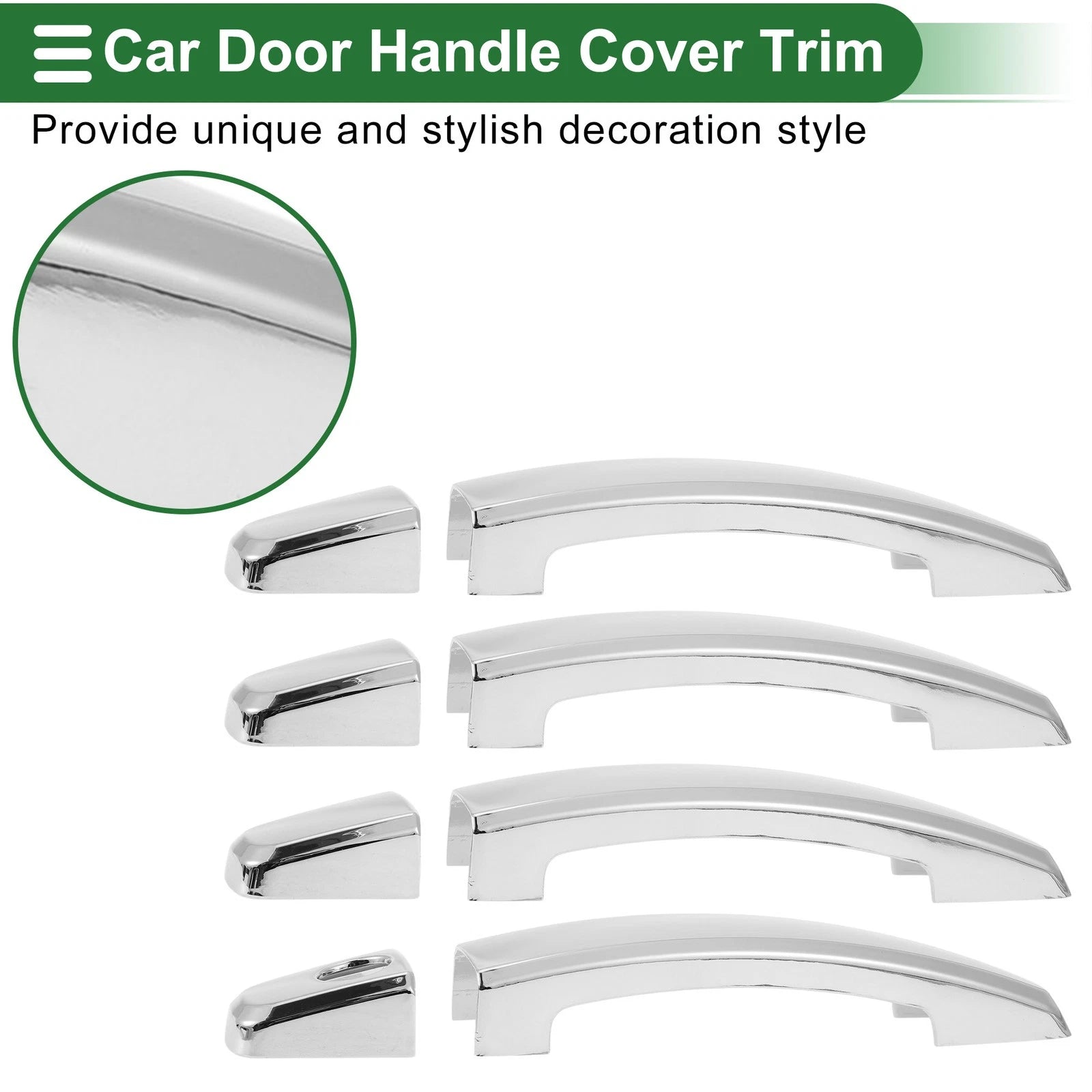 Car Door Handle Cover Trim Replacement for Toyota Corolla (2014–2019)