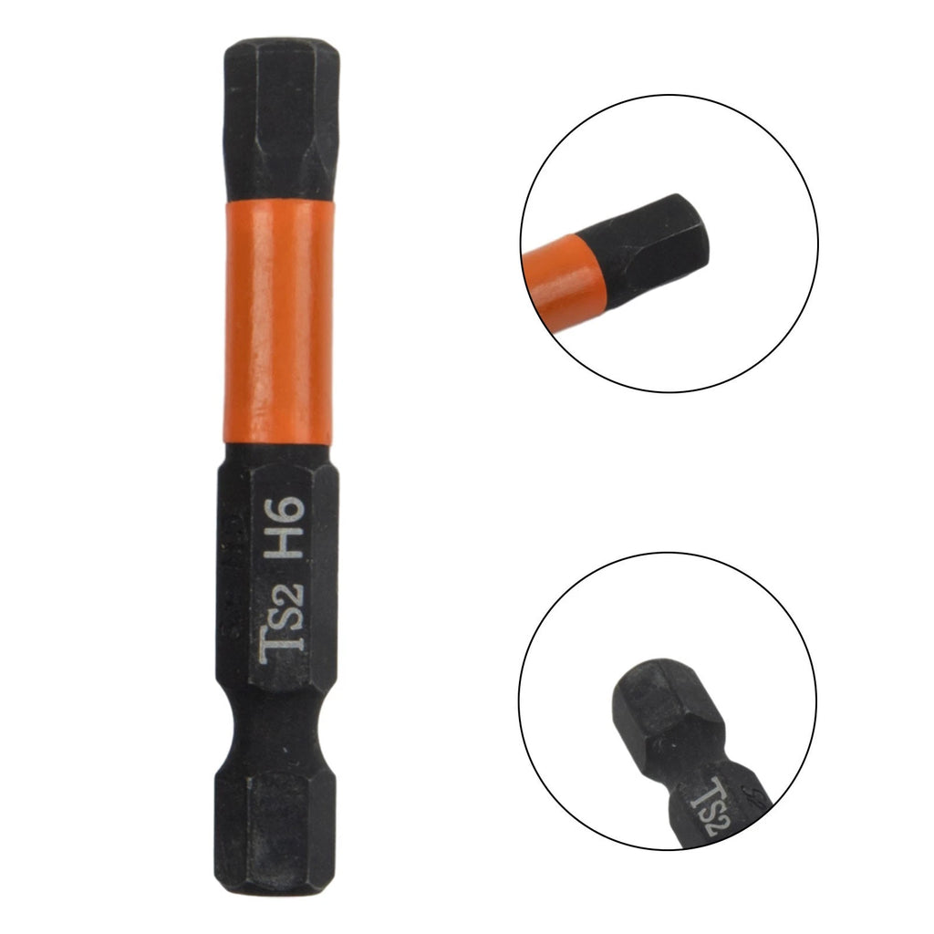 5PCS 1/4 Inch Hex Shank Screwdriver Bits for Power Drill