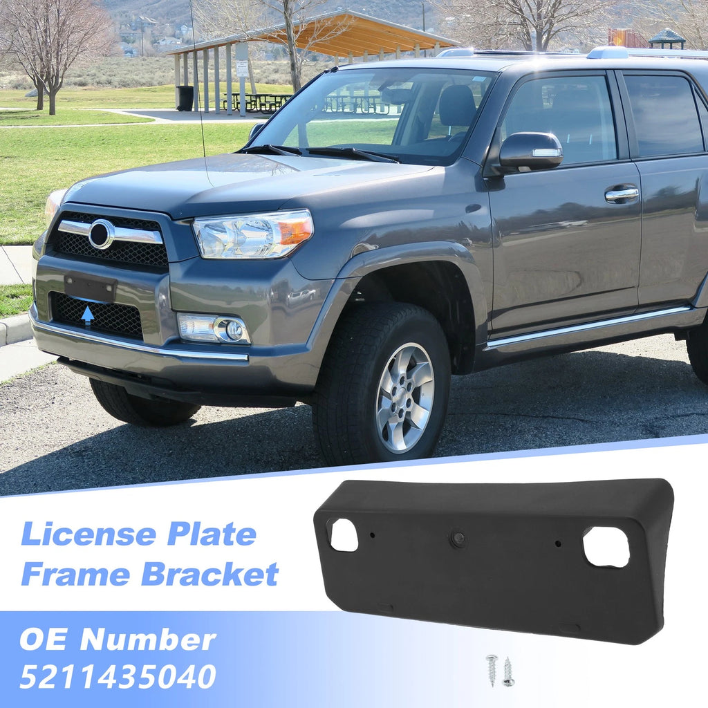 Front License Plate Bracket Replacement for Toyota 4Runner (2014–2024)