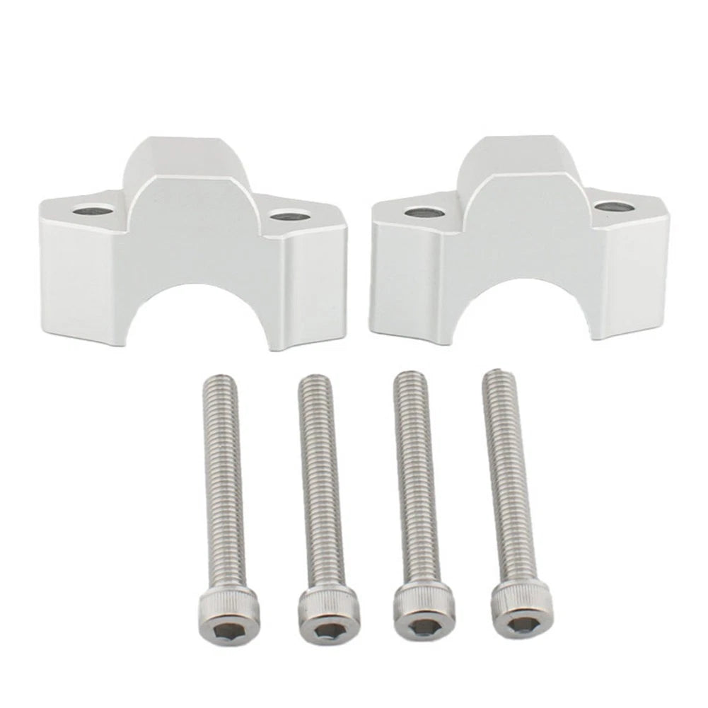 Handlebar Riser Clamp for Yamaha MT/FZ-09 (2015–2020) Silver