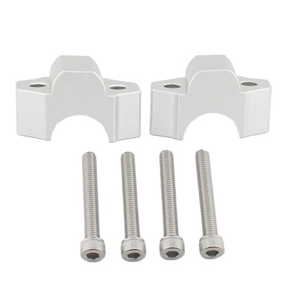 Handlebar Riser Clamp for Yamaha MT/FZ-09 (2015–2020) Silver
