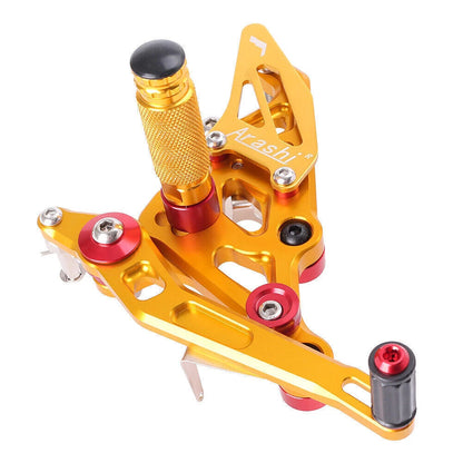 Adjustable Rearsets Foot Pegs for Yamaha MT-07 (2014–2017) Gold