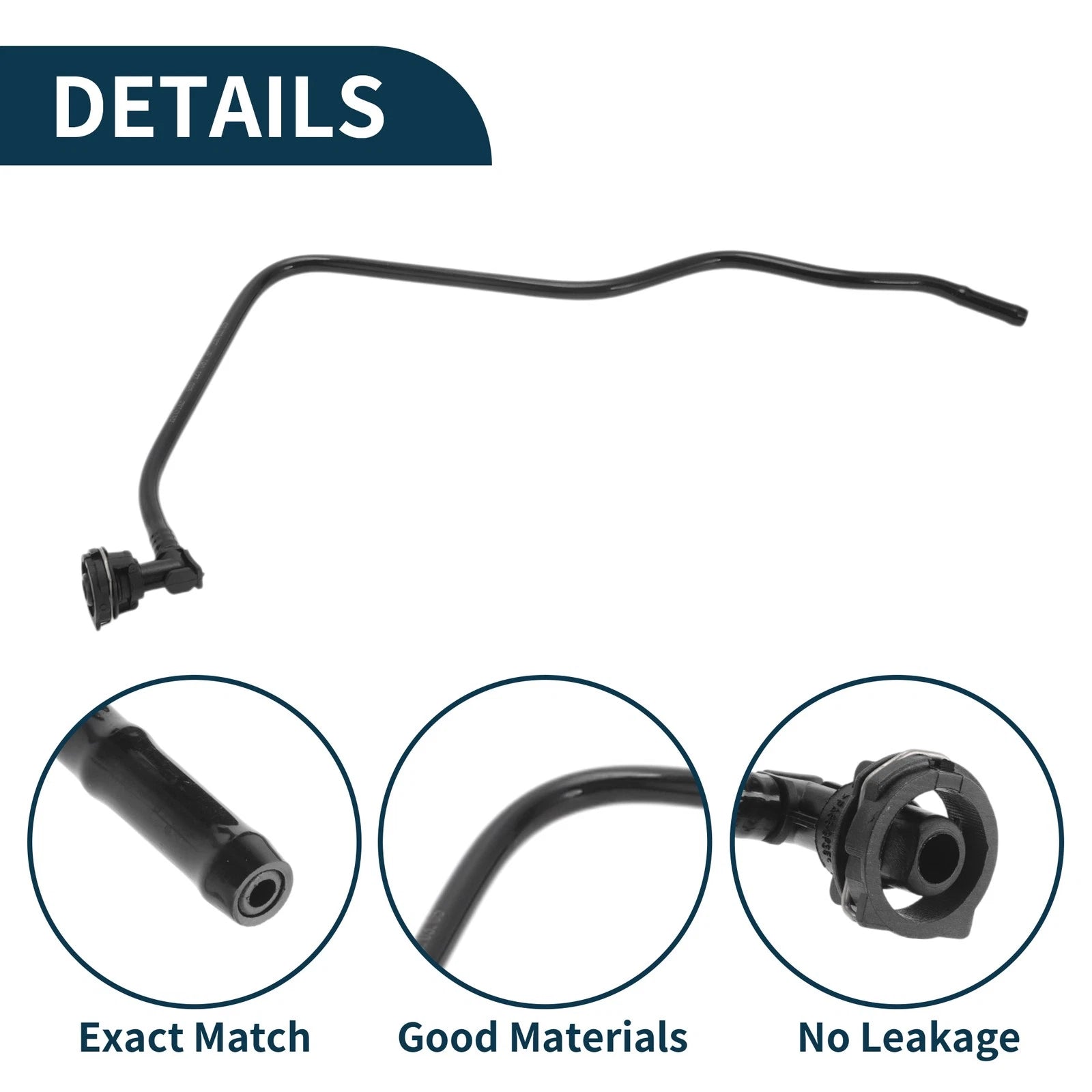 Radiator Hose Coolant Pipe for Audi A8 (2013–2014) No. 4H0121081AF Plastic