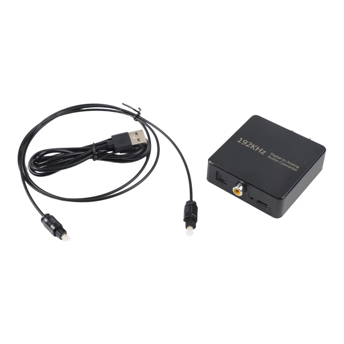 SPDIF to 3.5mm Audio Converter Adapter for Amplifiers Speakers HDTV