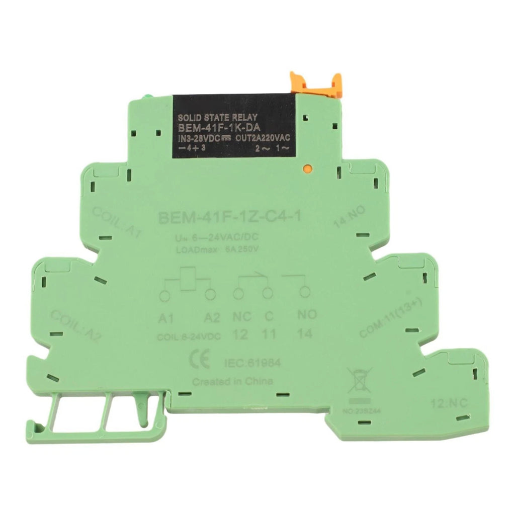 6 2mm Solid State Relay Module for Efficient Wiring Installations