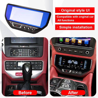 7 Inch Climate Screen AC LCD Touch Control for Maserati GT (2007–2015)