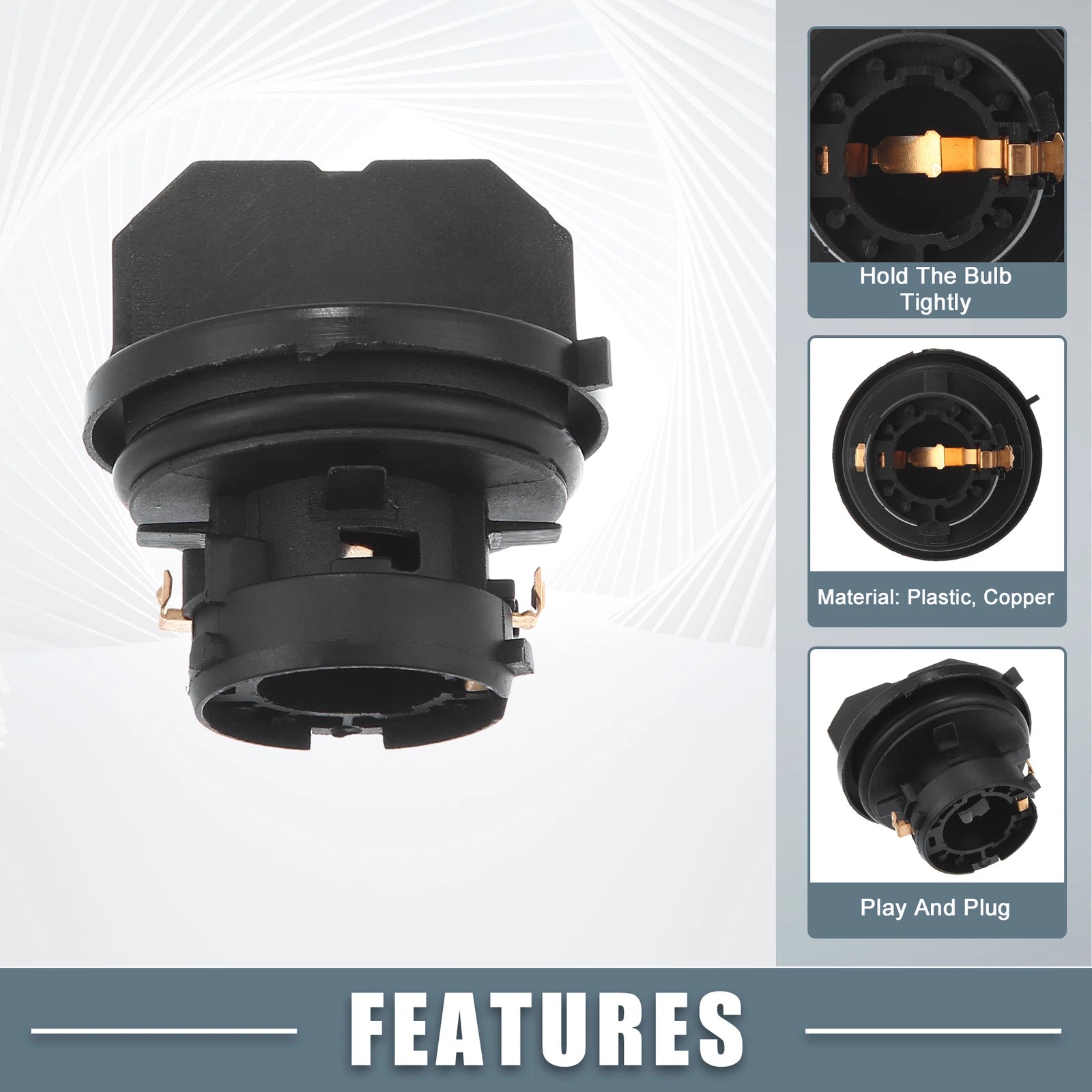 Turn Signal Light Bulb Socket Holder Replacement for Mercedes-Benz ML320 (2005–2006)