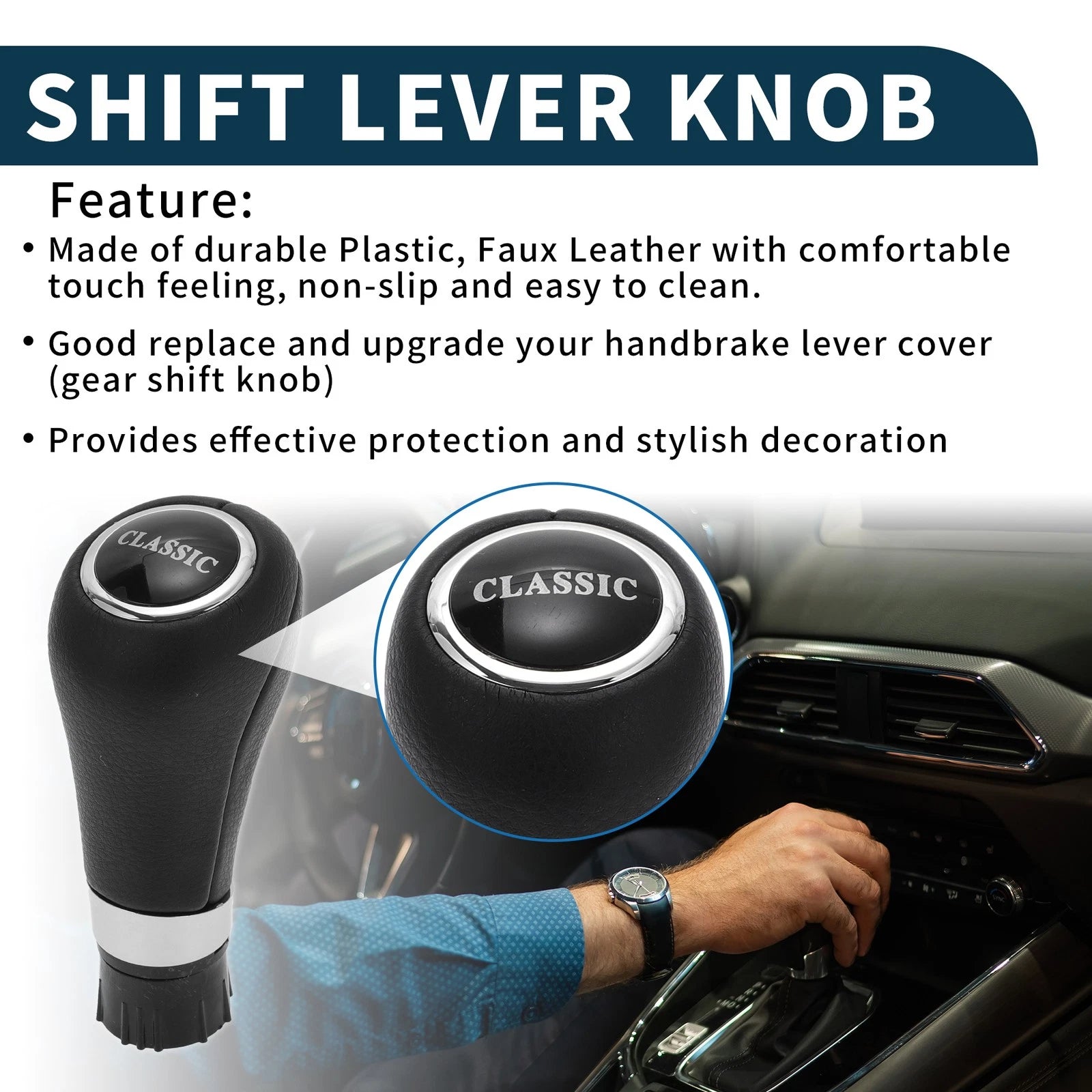 Automatic Shift Knob Replacement for Mercedes-Benz E-Class (2009–2016)