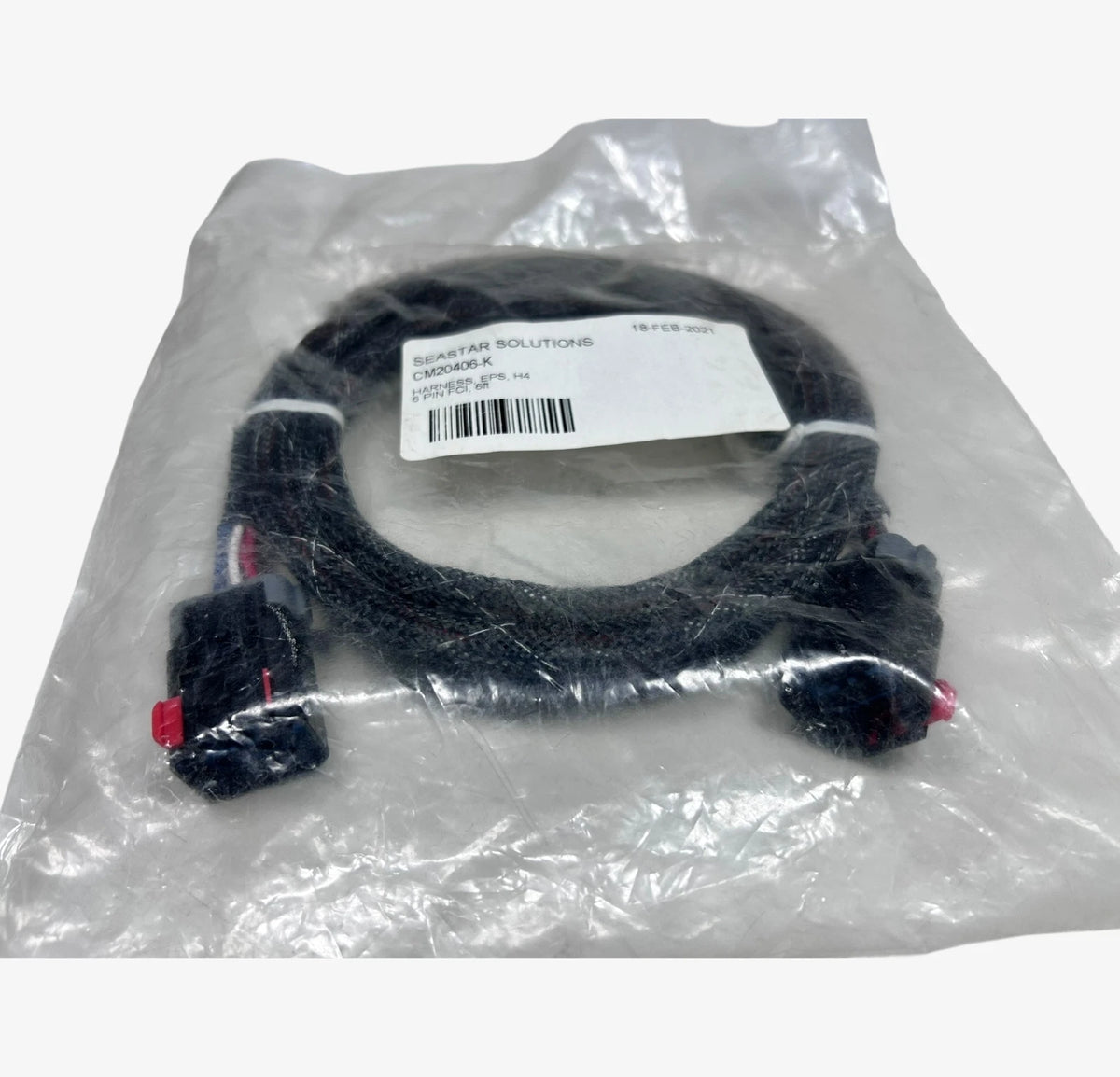 SeaStar Solutions EPS H4 6 Pin FCI Cable Harness for Marine (CM20406-K) 6 FT