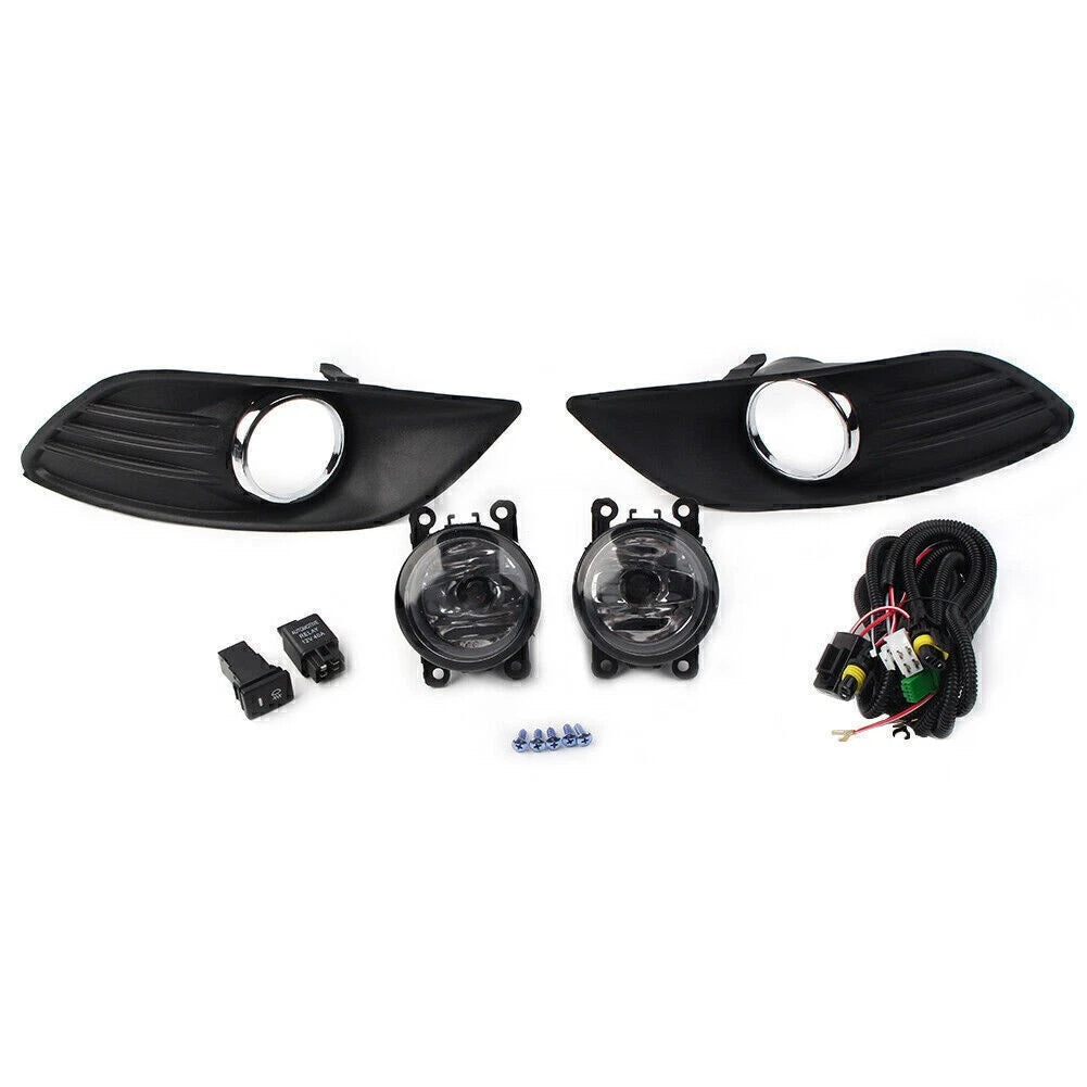 Fog Light Cover Grille Bezel Switch Kit for Ford Focus MK2 (2009–2011)